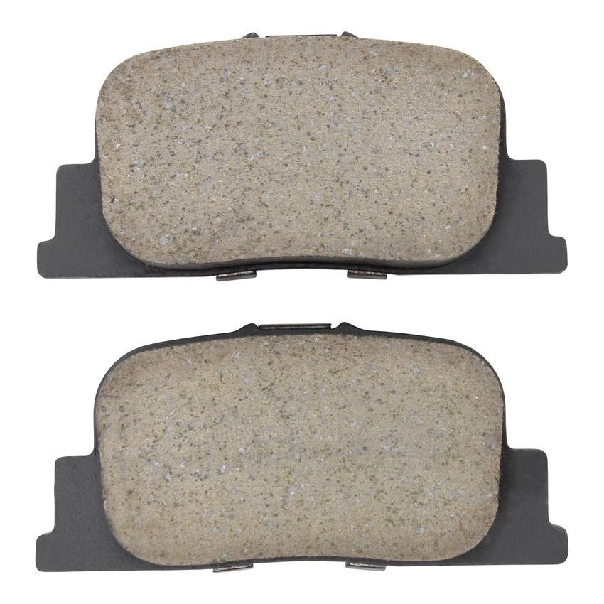 MPA 1001-0835M Quality-Built Premium Semi-Metallic Brake Pads w/ Hardware
