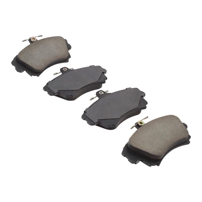 MPA 1001-0837M Quality-Built Premium Semi-Metallic Brake Pads