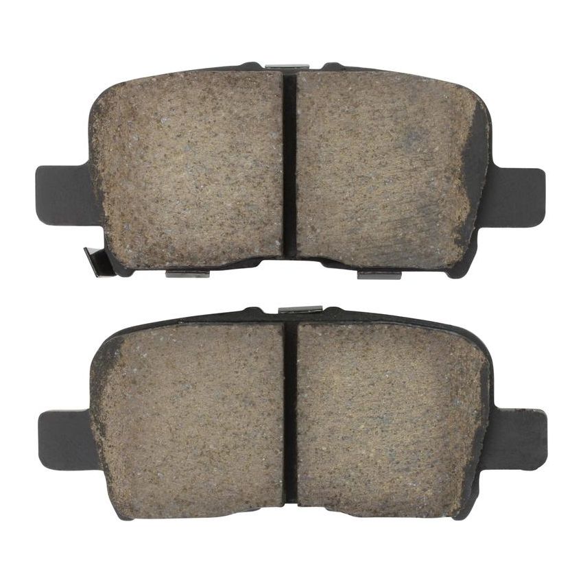 MPA 1001-0865C Quality-Built Premium Ceramic Brake Pads w/ Hardware
