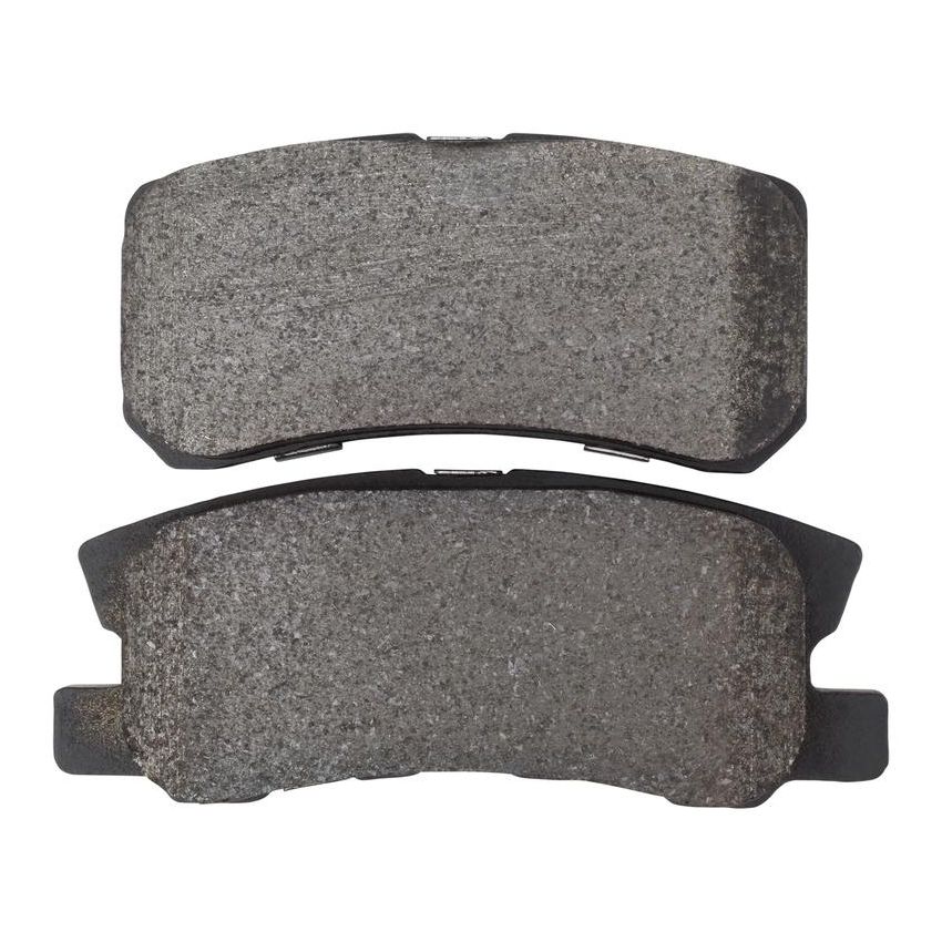 MPA 1001-0868M Quality-Built Premium Semi-Metallic Brake Pads w/ Hardware