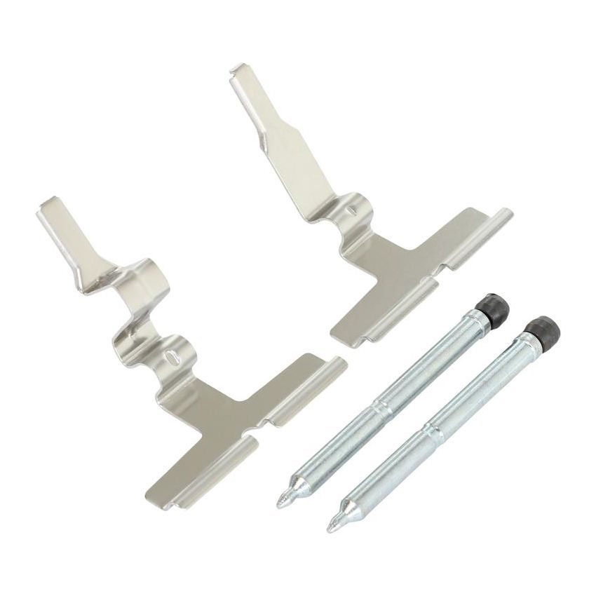 MPA 1001-0876M Quality-Built Premium Semi-Metallic Brake Pads w/ Hardware