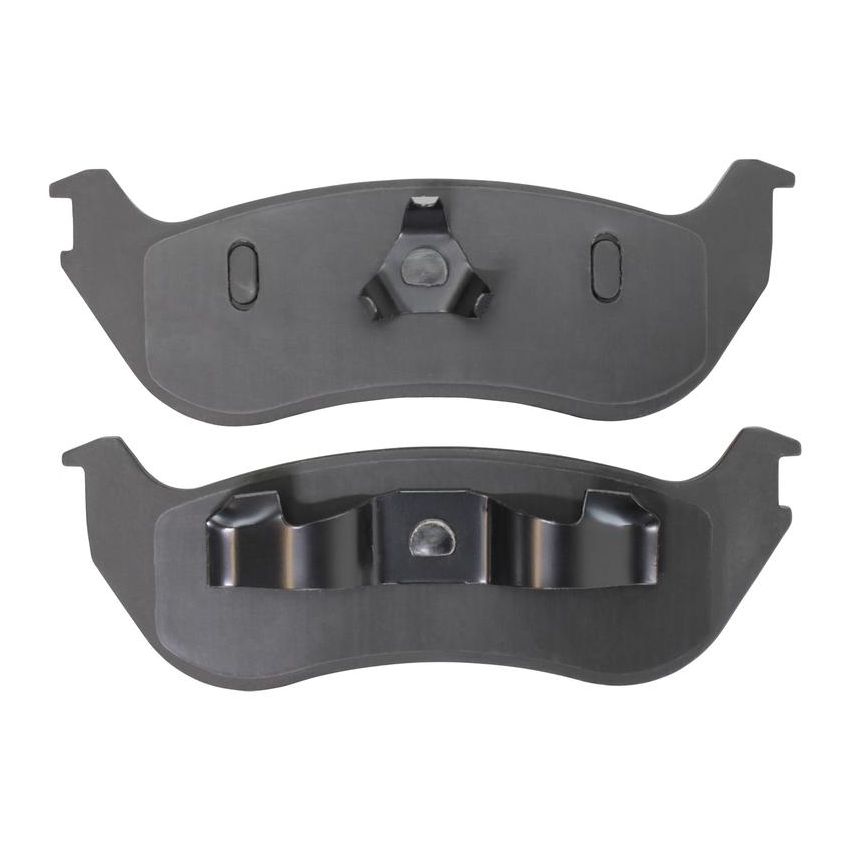 MPA 1001-0881M Quality-Built Premium Semi-Metallic Brake Pads w/ Hardware