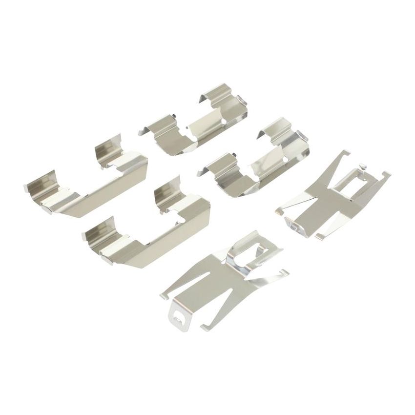 MPA 1001-0881M Quality-Built Premium Semi-Metallic Brake Pads w/ Hardware