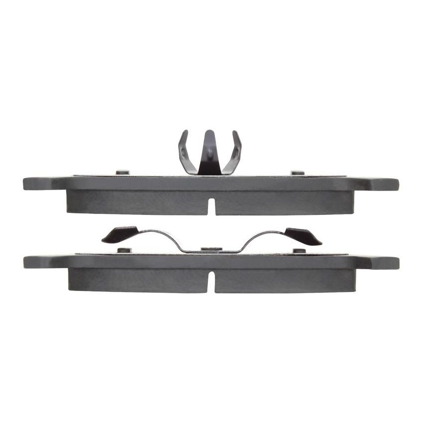 MPA 1001-0881M Quality-Built Premium Semi-Metallic Brake Pads w/ Hardware