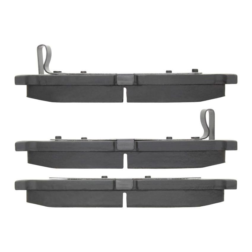 MPA 1001-0889M Quality-Built Premium Semi-Metallic Brake Pads w/ Hardware