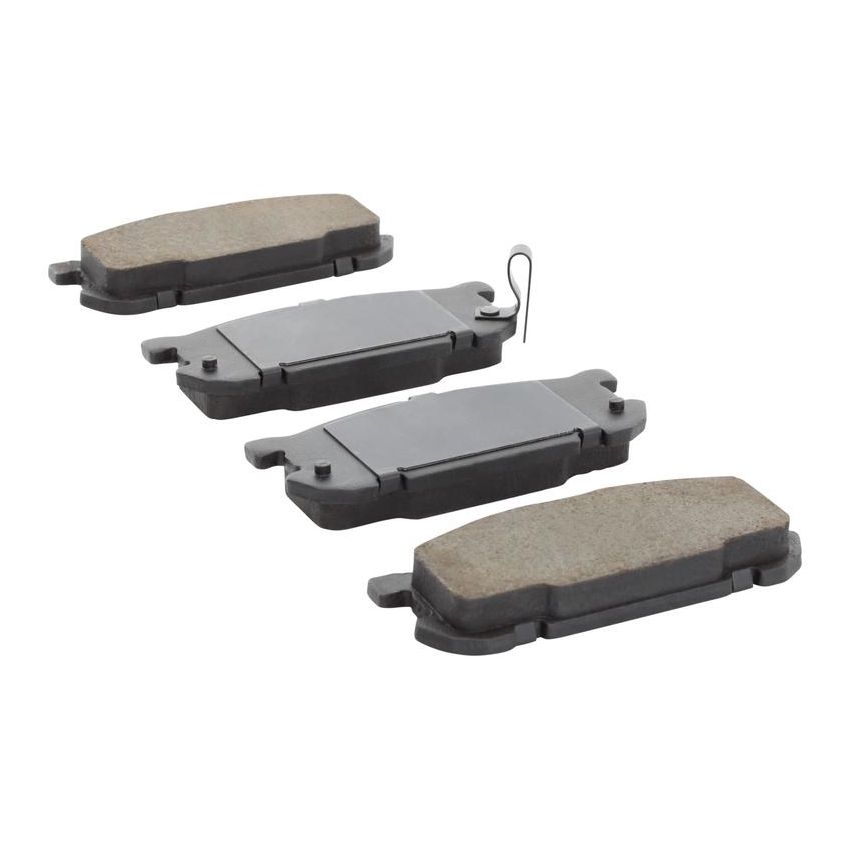 MPA 1001-0891C Quality-Built Premium Ceramic Brake Pads