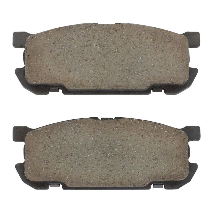 MPA 1001-0891C Quality-Built Premium Ceramic Brake Pads