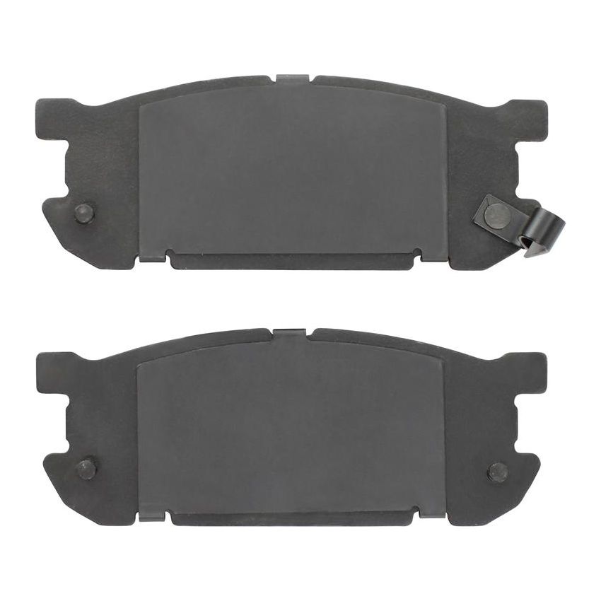 MPA 1001-0891M Quality-Built Premium Semi-Metallic Brake Pads