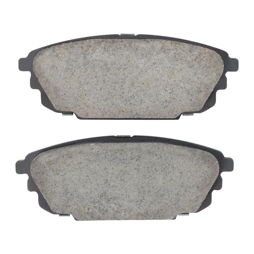 MPA 1001-0892C Quality-Built Premium Ceramic Brake Pads w/ Hardware