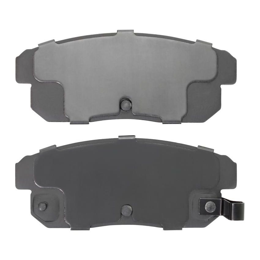 MPA 1001-0900M Quality-Built Premium Semi-Metallic Brake Pads w/ Hardware
