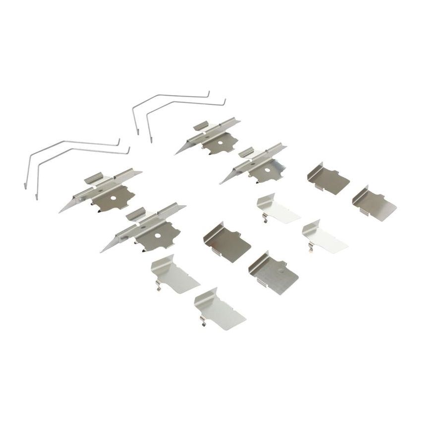 MPA 1001-0911M Quality-Built Premium Semi-Metallic Brake Pads