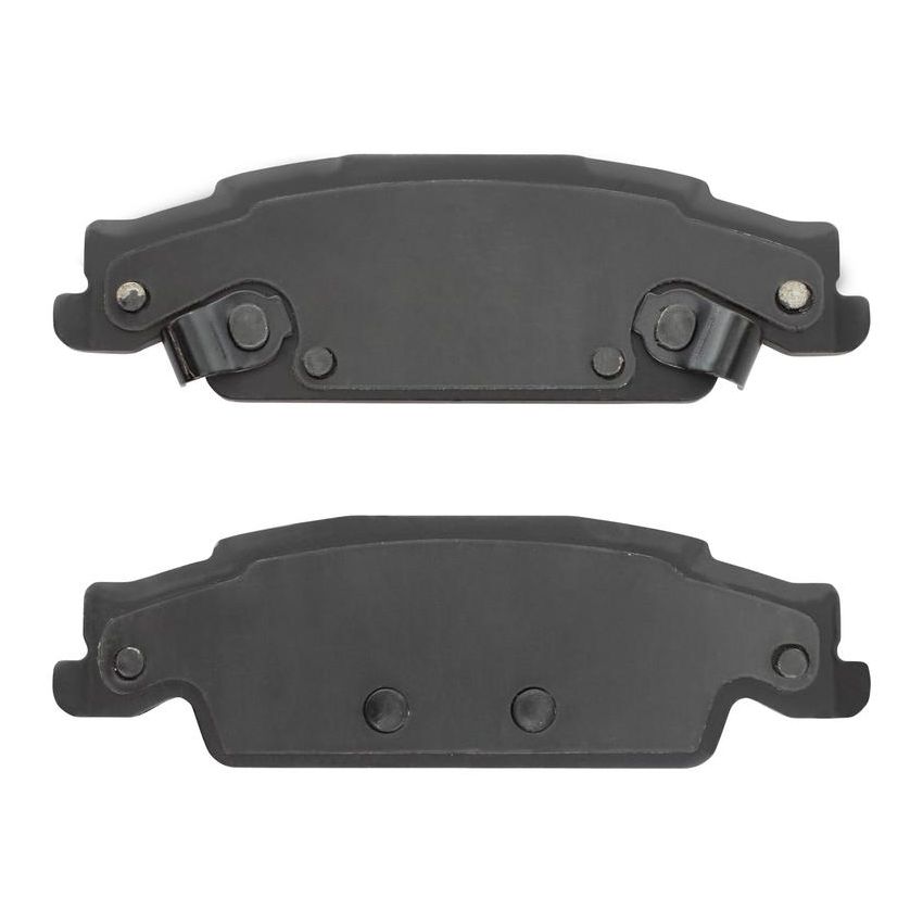 MPA 1001-0922M Quality-Built Premium Semi-Metallic Brake Pads w/ Hardware