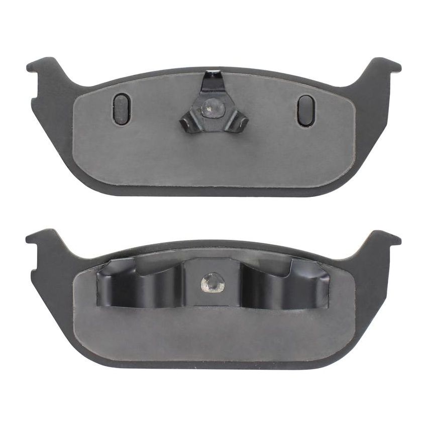 MPA 1001-0952M Quality-Built Premium Semi-Metallic Brake Pads w/ Hardware