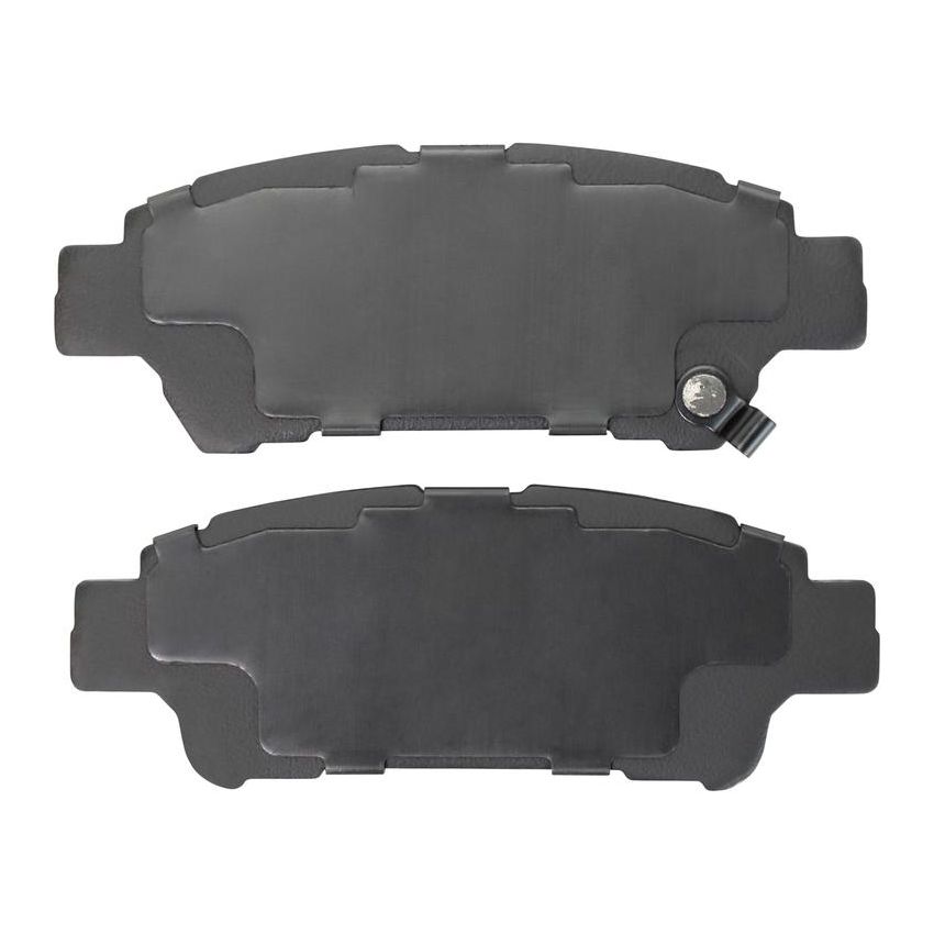 MPA 1001-0995M Quality-Built Premium Semi-Metallic Brake Pads w/ Hardware