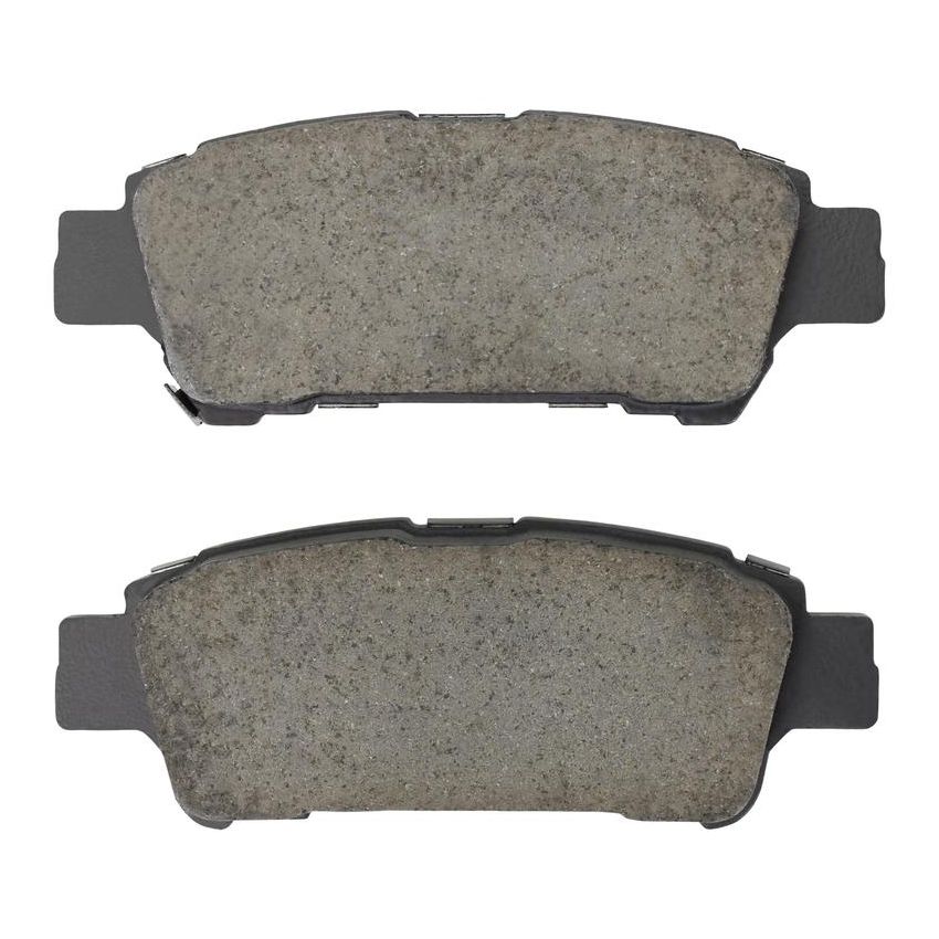 MPA 1001-0995M Quality-Built Premium Semi-Metallic Brake Pads w/ Hardware