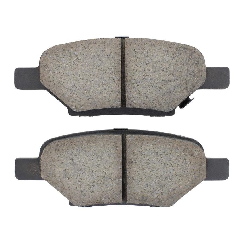 MPA 1001-1033C Quality-Built Premium Ceramic Brake Pads w/ Hardware