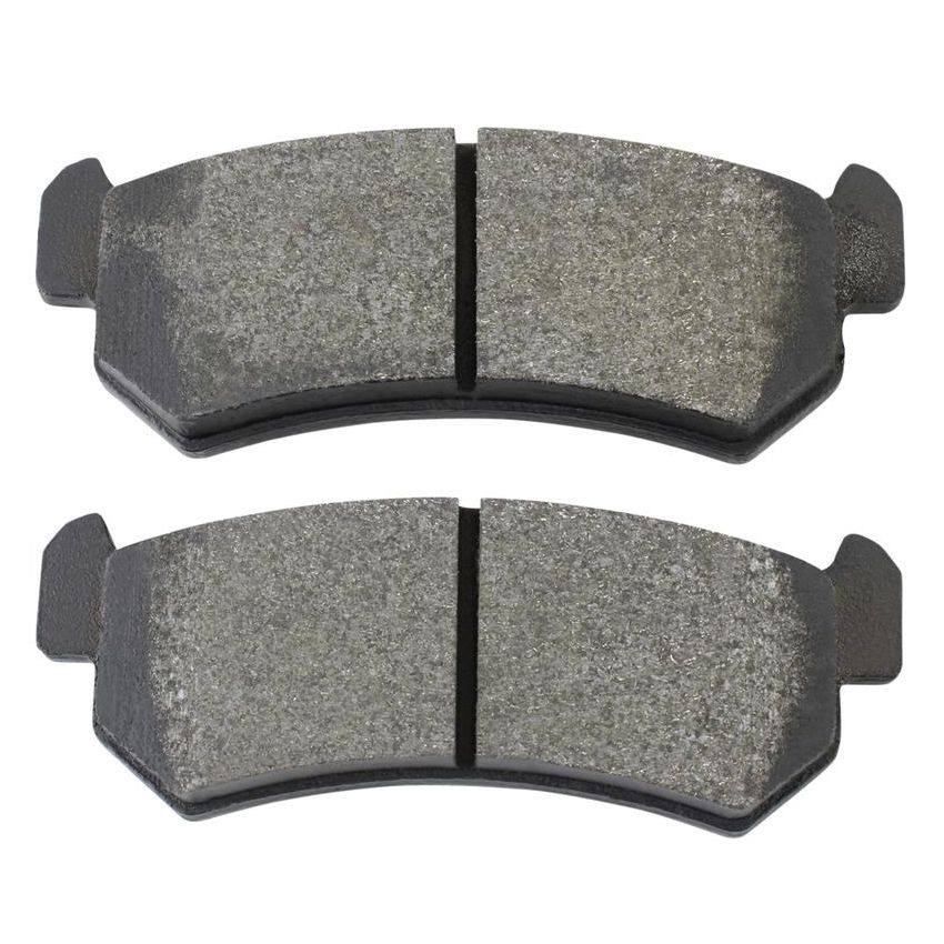 MPA 1001-1036M Quality-Built Premium Semi-Metallic Brake Pads w/ Hardware