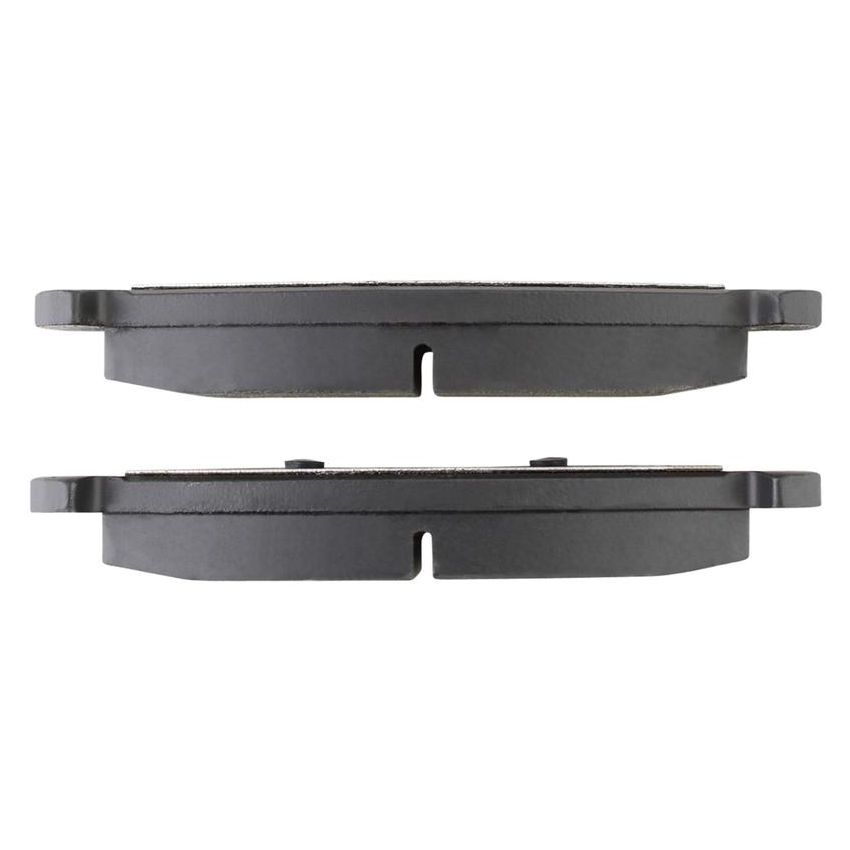 MPA 1001-1036M Quality-Built Premium Semi-Metallic Brake Pads w/ Hardware