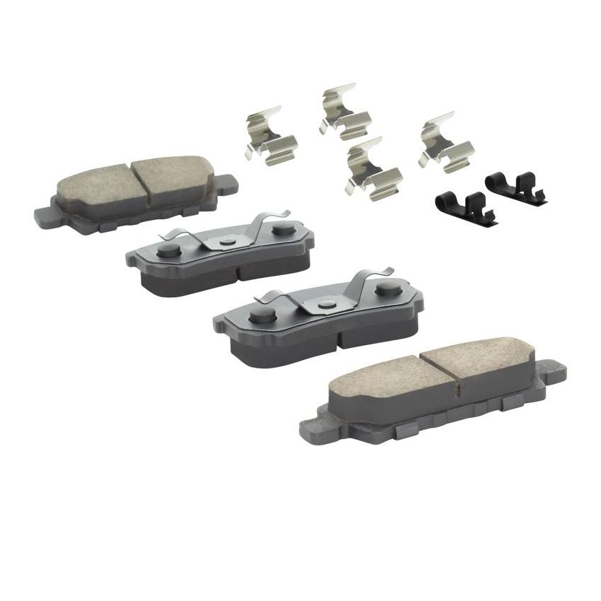MPA 1001-1037C Quality-Built Premium Ceramic Brake Pads w/ Hardware