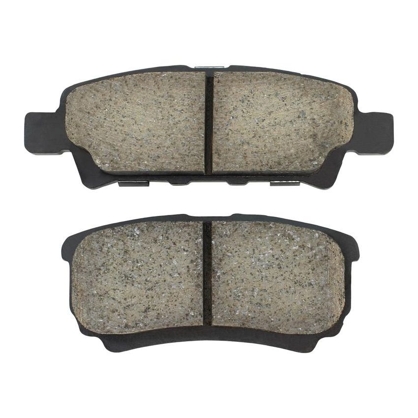 MPA 1001-1037M Quality-Built Premium Semi-Metallic Brake Pads w/ Hardware
