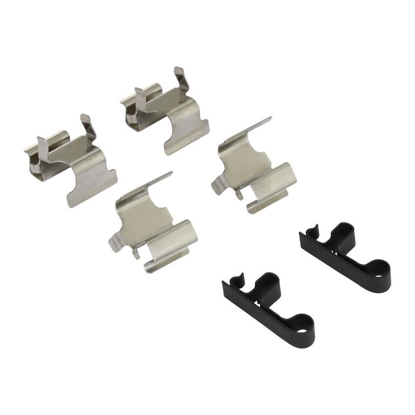 MPA 1001-1037M Quality-Built Premium Semi-Metallic Brake Pads w/ Hardware