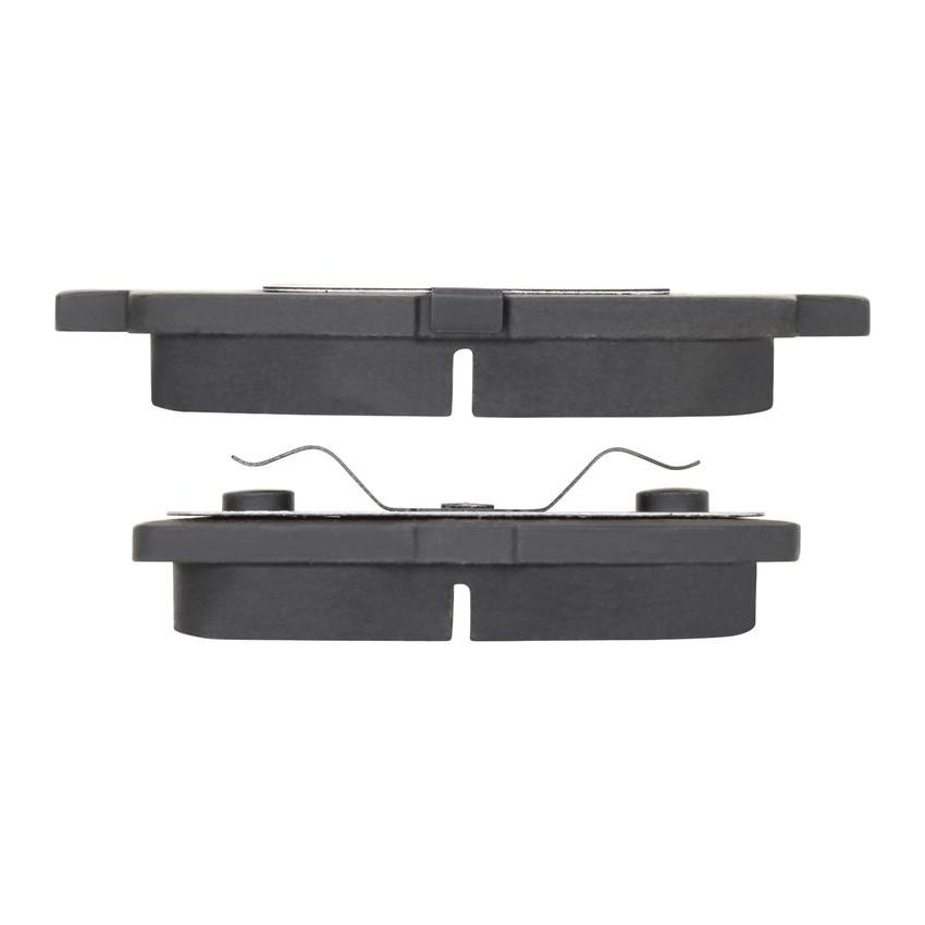 MPA 1001-1037M Quality-Built Premium Semi-Metallic Brake Pads w/ Hardware