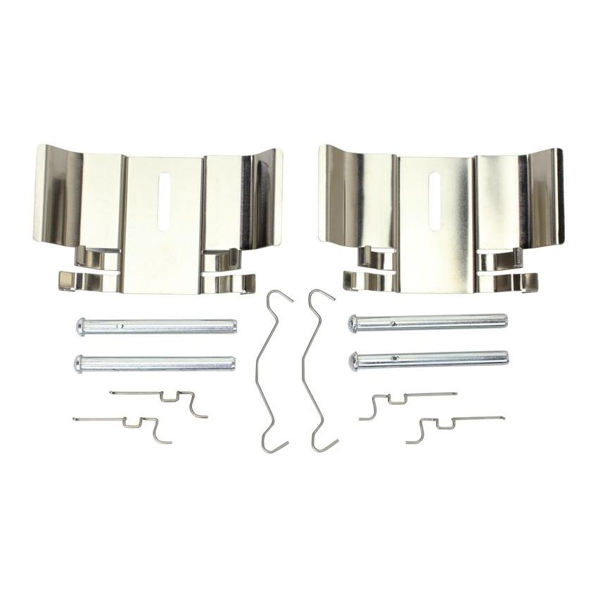 MPA 1001-1051M Quality-Built Premium Semi-Metallic Brake Pads w/ Hardware