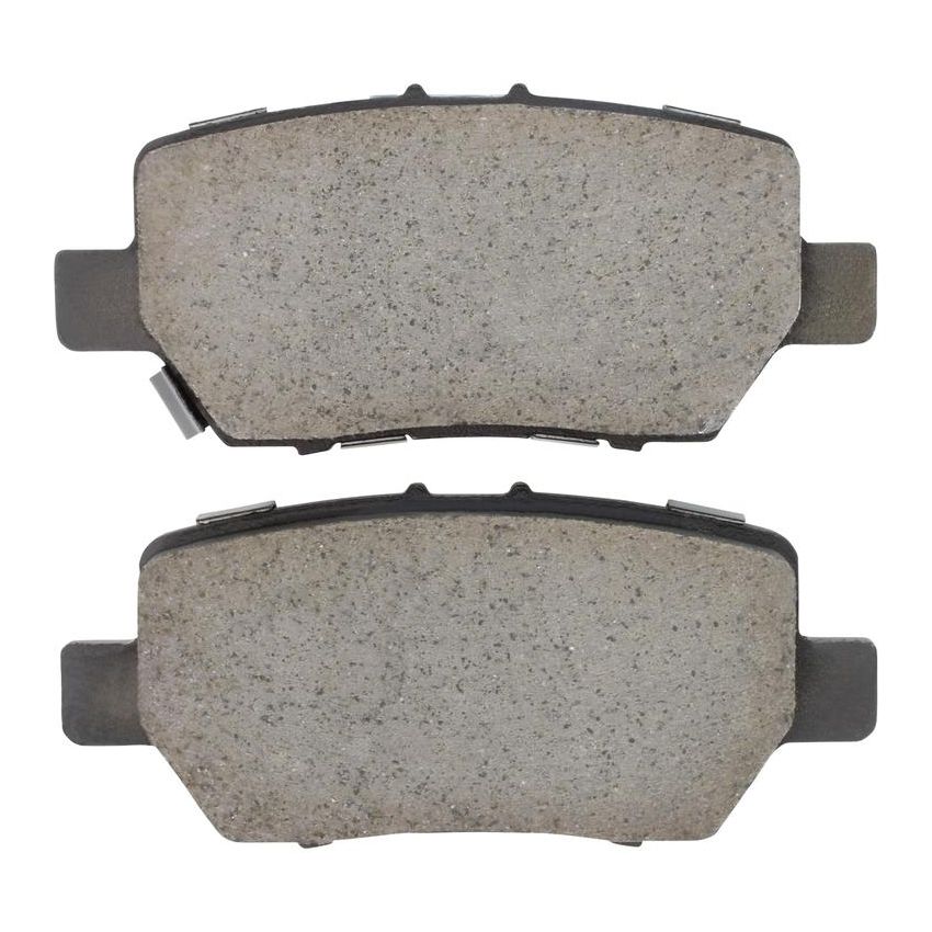 MPA 1001-1090C Quality-Built Premium Ceramic Brake Pads w/ Hardware