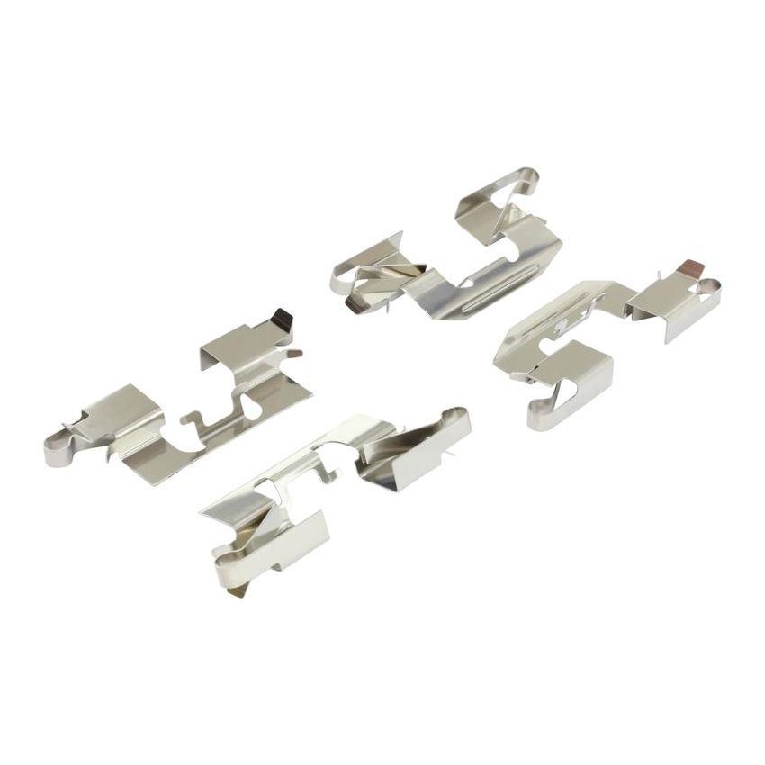 MPA 1001-1101M Quality-Built Premium Semi-Metallic Brake Pads w/ Hardware