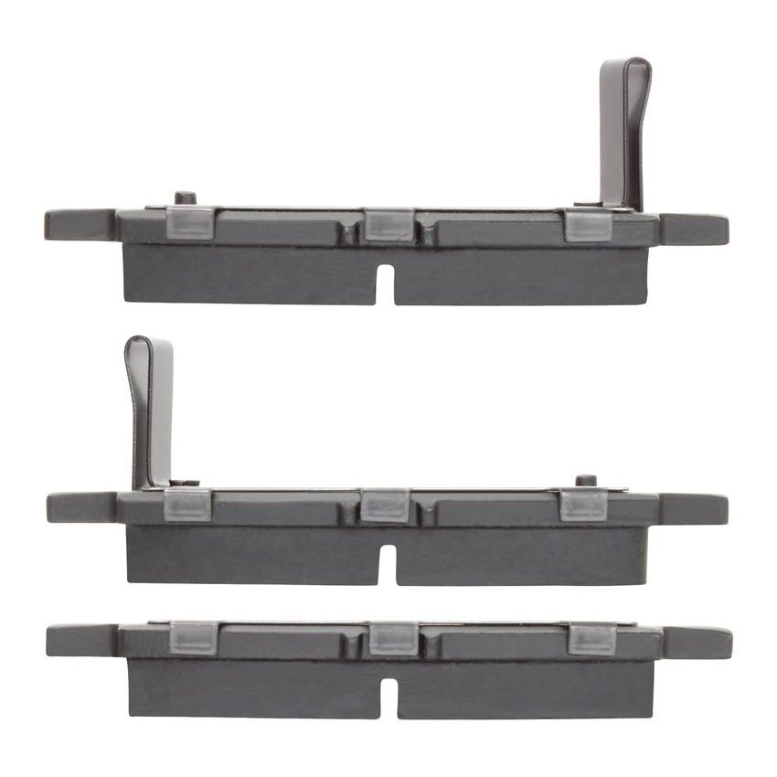 MPA 1001-1103M Quality-Built Premium Semi-Metallic Brake Pads w/ Hardware