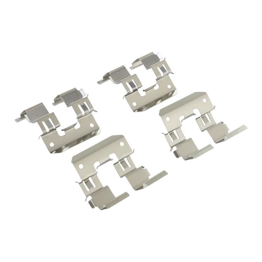 MPA 1001-1114M Quality-Built Premium Semi-Metallic Brake Pads w/ Hardware