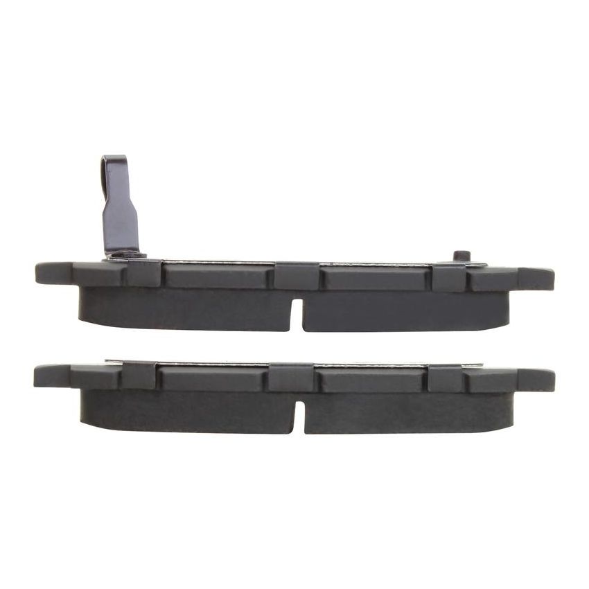 MPA 1001-1114M Quality-Built Premium Semi-Metallic Brake Pads w/ Hardware