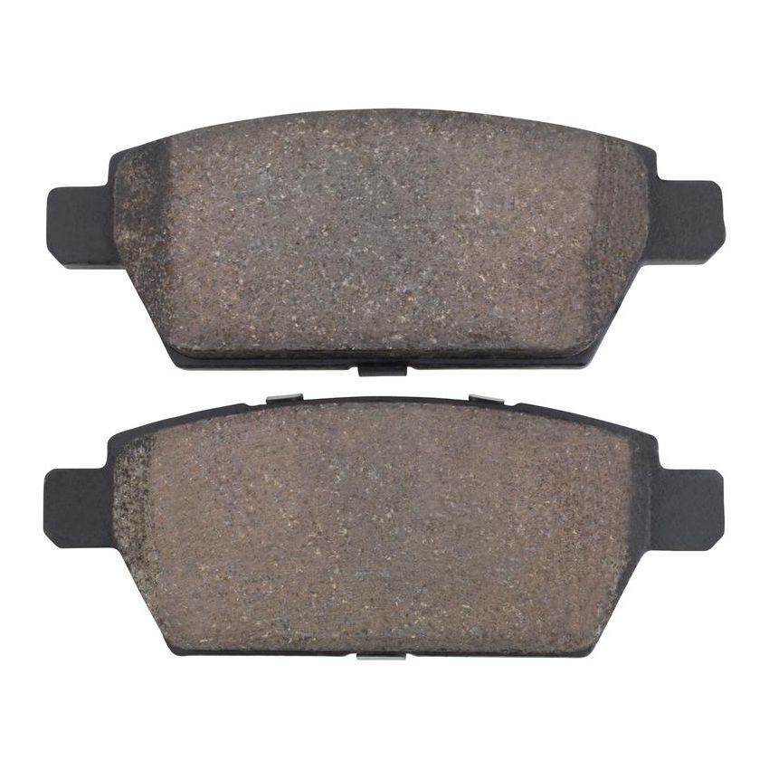 MPA 1001-1161C Quality-Built Premium Ceramic Brake Pads w/ Hardware