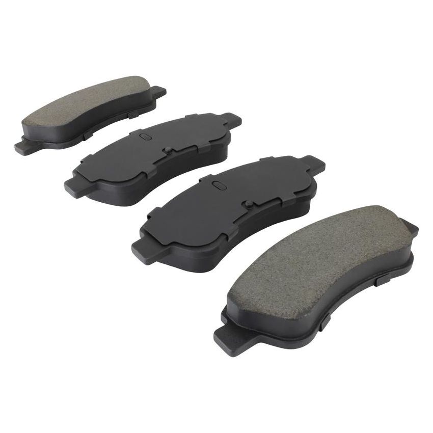 MPA 1001-1213M Quality-Built Premium Semi-Metallic Brake Pads