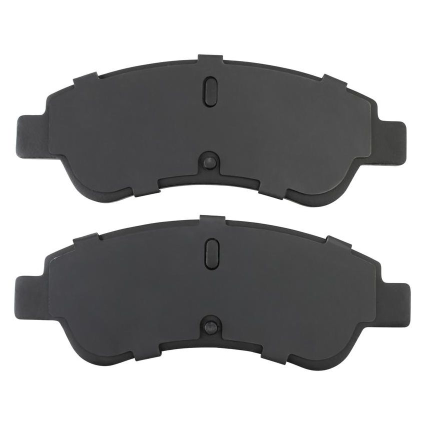 MPA 1001-1213M Quality-Built Premium Semi-Metallic Brake Pads