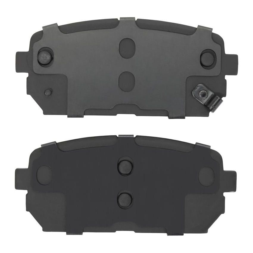 MPA 1001-1296C Quality-Built Premium Ceramic Brake Pads w/ Hardware