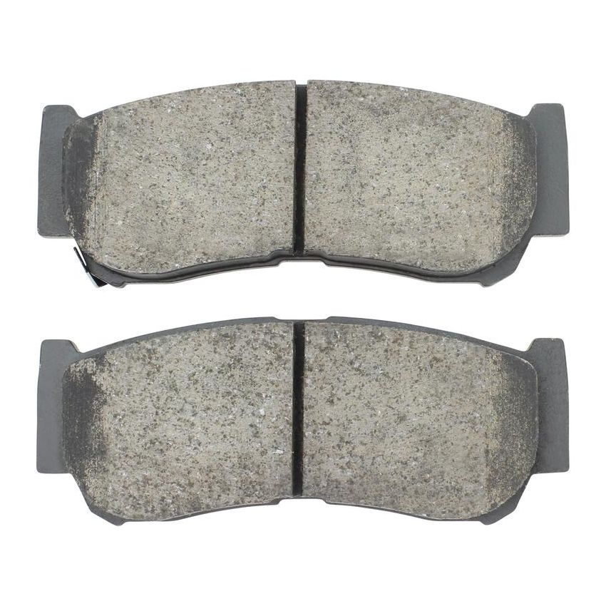 MPA 1001-1297M Quality-Built Premium Semi-Metallic Brake Pads w/ Hardware