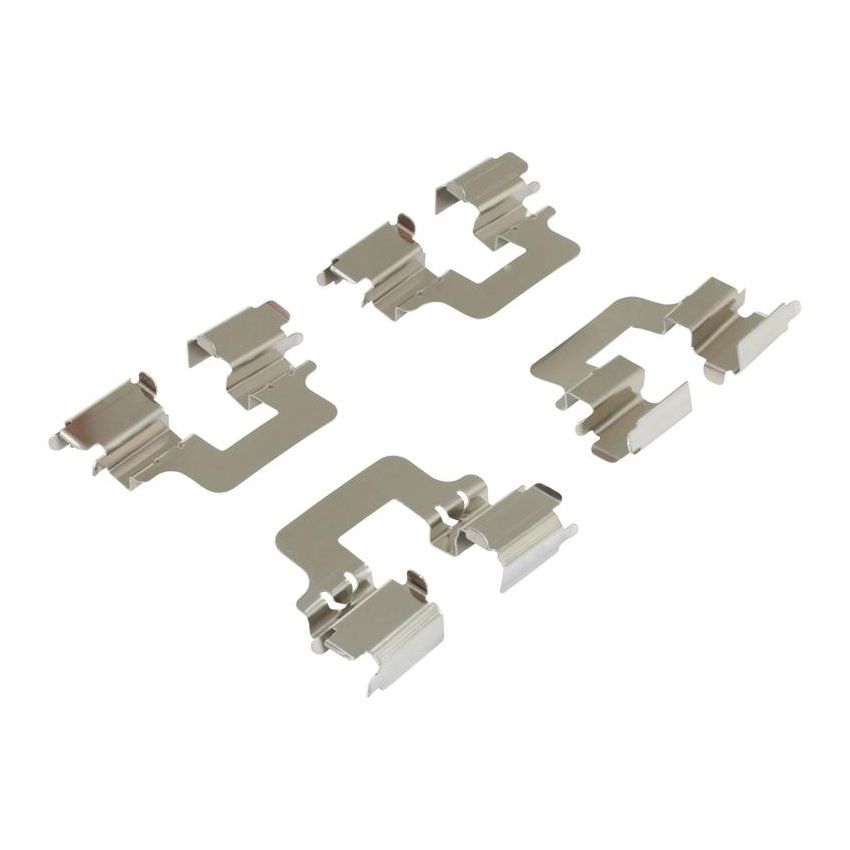 MPA 1001-1309M Quality-Built Premium Semi-Metallic Brake Pads w/ Hardware