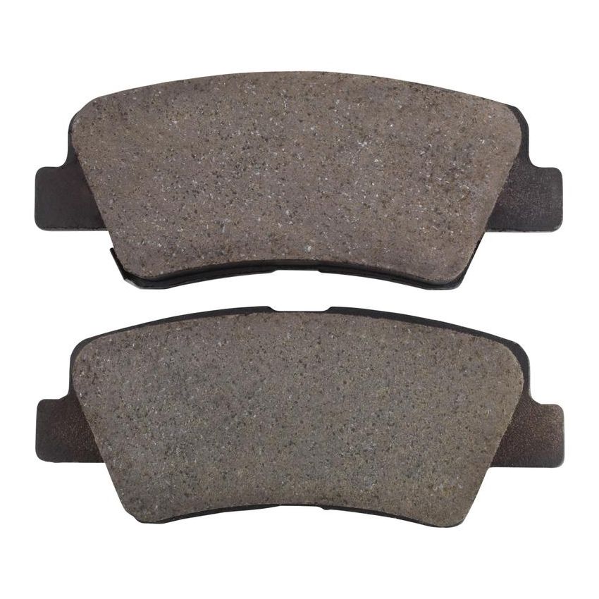 MPA 1001-1313C Quality-Built Premium Ceramic Brake Pads w/ Hardware
