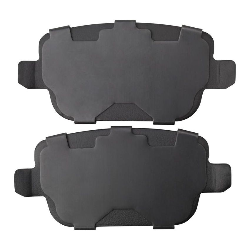 MPA 1001-1314M Quality-Built Premium Semi-Metallic Brake Pads w/ Hardware