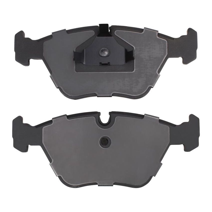 MPA 1003-0394AM Quality-Built Black Series Semi-Metallic Brake Pads w/ Hardware