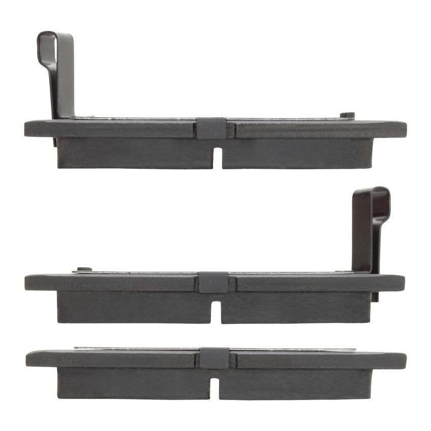 MPA 1003-0567C Quality-Built Black Series Ceramic Brake Pads w/ Hardware