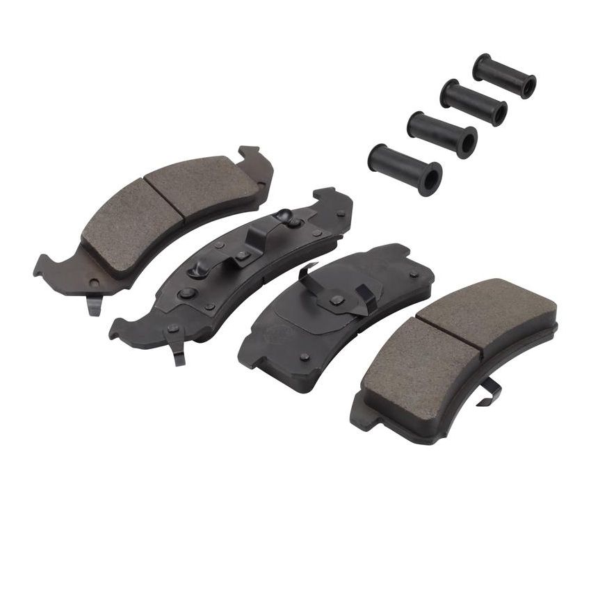 MPA 1003-0623C Quality-Built Black Series Ceramic Brake Pads w/ Hardware