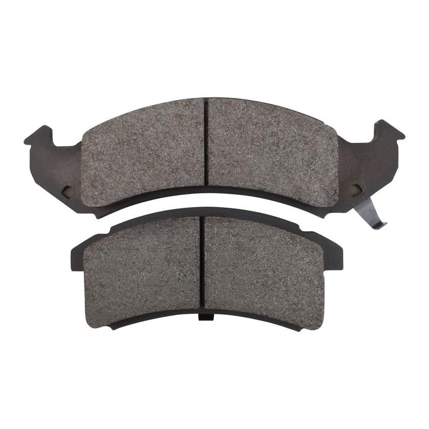 MPA 1003-0623C Quality-Built Black Series Ceramic Brake Pads w/ Hardware