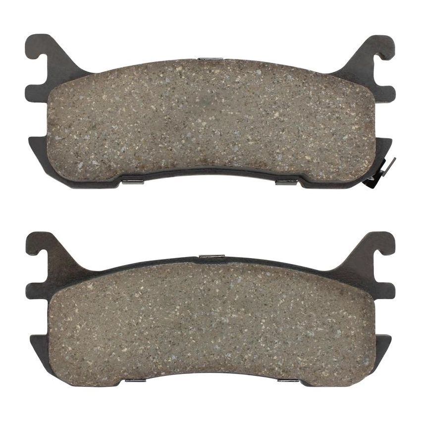 MPA 1003-0636C Quality-Built Black Series Ceramic Brake Pads w/ Hardware