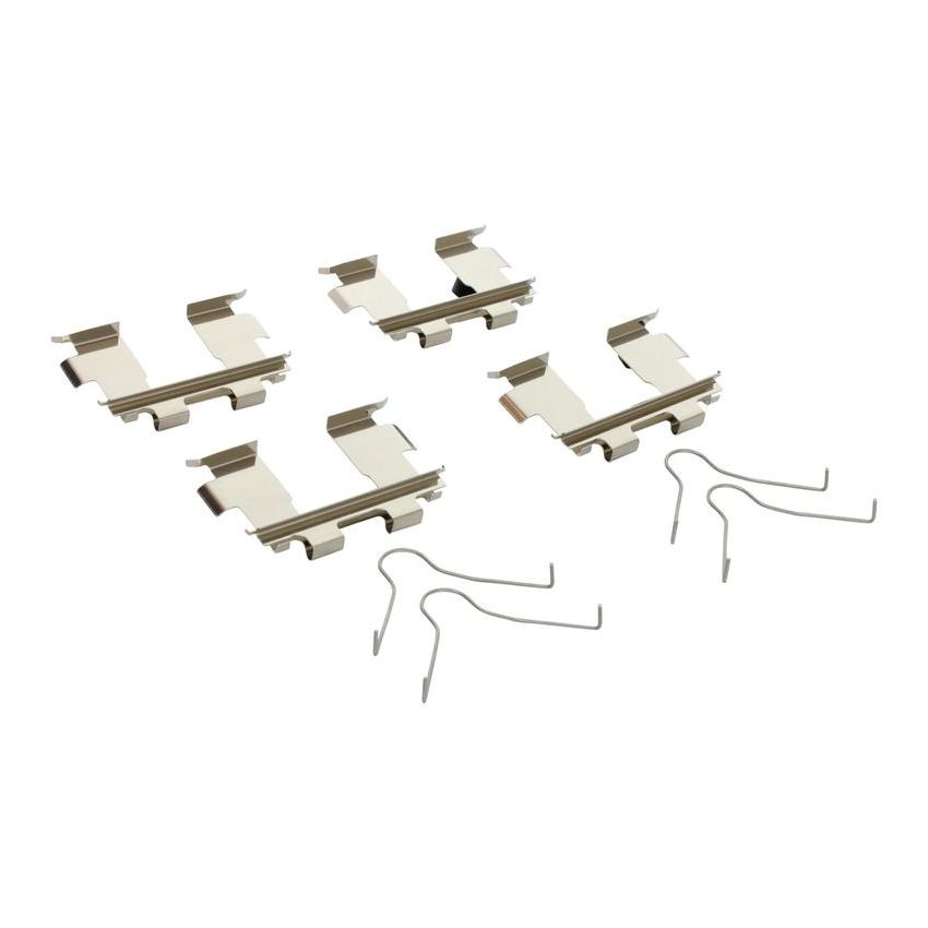 MPA 1003-0668C Quality-Built Black Series Ceramic Brake Pads w/ Hardware