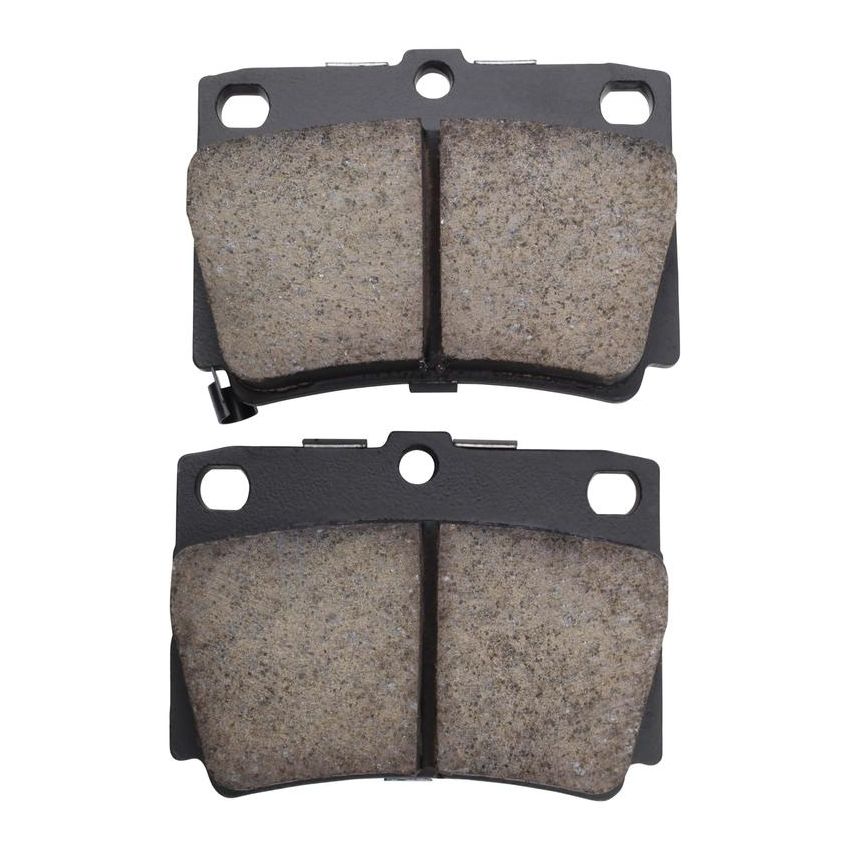 MPA 1003-0733M Quality-Built Black Series Semi-Metallic Brake Pads w/ Hardware