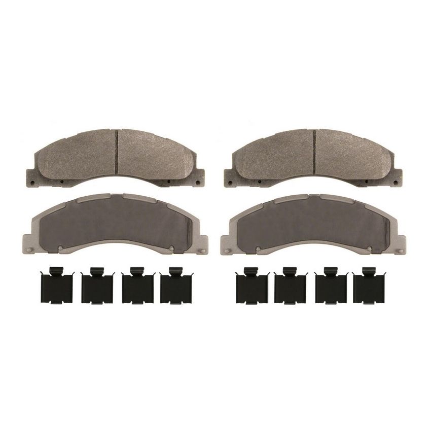 Wagner Brake MX1328 ThermoQuiet Semi-Metallic Disc Brake Pad Set