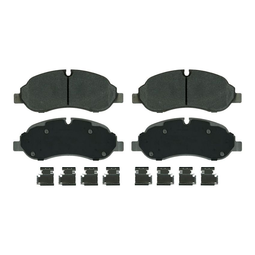 Wagner Brake MX1774 ThermoQuiet Semi-Metallic Disc Brake Pad Set