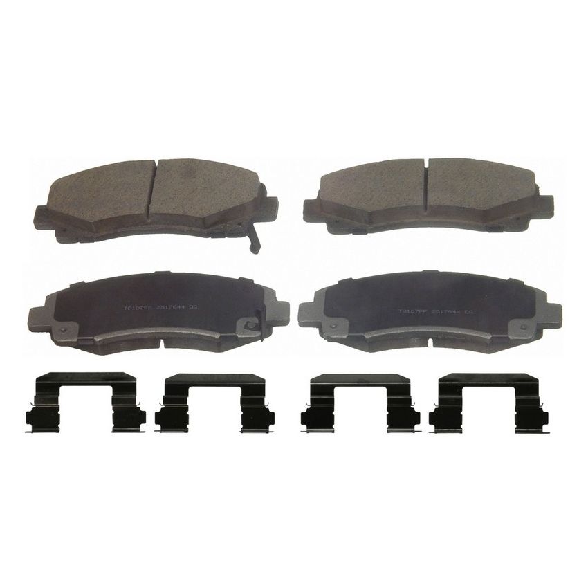 Wagner Brake PD1102 ThermoQuiet Ceramic Disc Brake Pad Set
